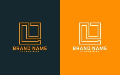 L harfi Logo Tasarımı - Marka Kimliği
