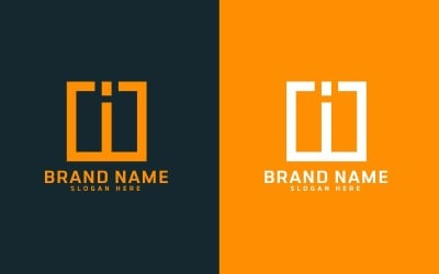 Marka I harfi Logo Tasarımı - Marka Kimliği