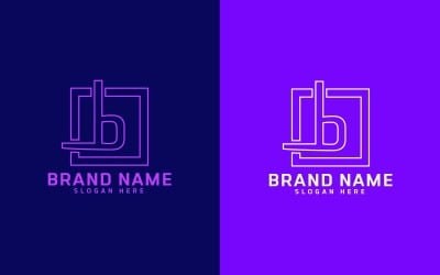 Nový design loga s písmenem B značky - Identita značky