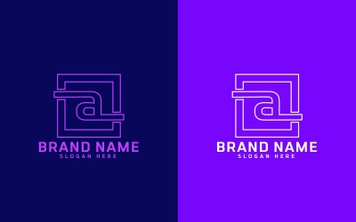 Nuovo marchio A lettera Logo Design - Brand Identity