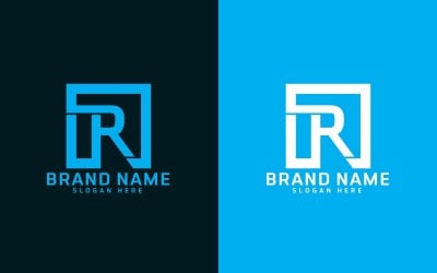 Brand R letter Logo Design - Brand Identity