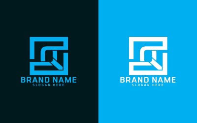 Бренд Q письмо дизайн логотипа - Фирменный стиль