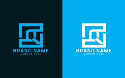Création de logo de lettre Q de marque - Identité de marque