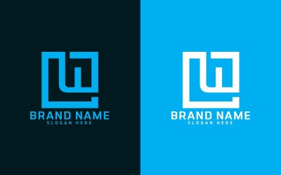 Création de logo de lettre U de marque - petite lettre