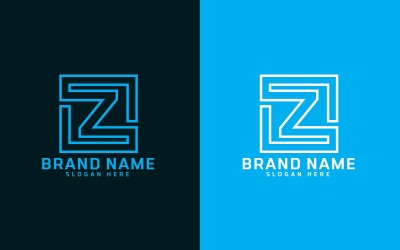 Création de logo de lettre Z de marque