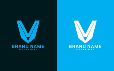 Diseño de logotipo de letra V profesional - Identidad de marca