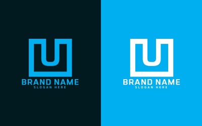 Marka U harfi Logo Tasarımı - Marka Kimliği