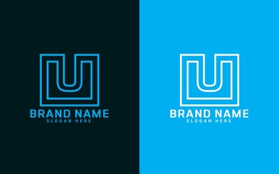Marka U harfi Logo Tasarımı