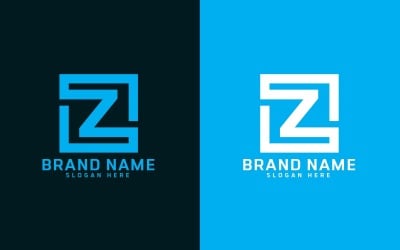 Marken-Z-Buchstaben-Logo-Design – Markenidentität