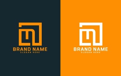 Nieuw merk N letter Logo Design