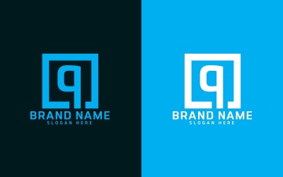 Professional Q letter Logo Design - Brand Identity