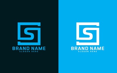 Professioneel en modern logo-ontwerp - merkidentiteit