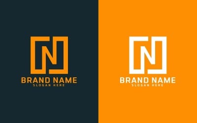 Yeni Yaratıcı N harfi Logo Tasarımı - Marka Kimliği