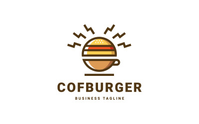 Coffee &amp;amp; Burger Logo Template