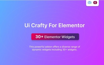 Ui Crafty Addon для Elementor
