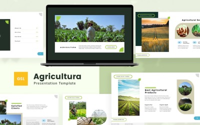 Agricultura – Landwirtschaftliche Google Slides-Vorlage