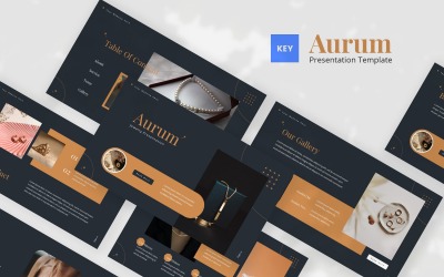 Aurum - Modello di nota chiave per fascia di gioielli