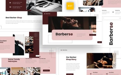 Barberse — Barber Shop Google Slides Mall
