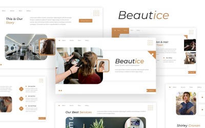 Beauty — Salong &amp;amp; Hair Care Google Slides Mall