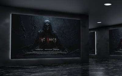 Indoor Screen Mockup Template