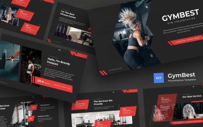 Gymbest - Modello di Keynote per palestra