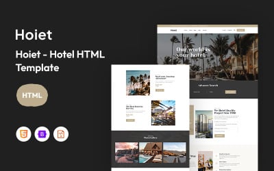 Hoiet - Plantilla Web para Hotel