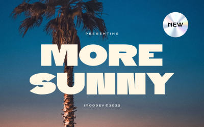 mer Sunny - Bold Sans Serif Font