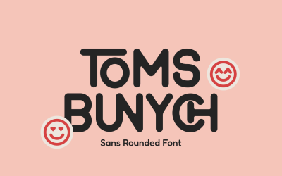 Toms Bunich - Afgerond lettertype