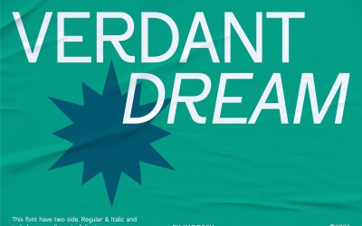 Verdant Dream - Police Sans Serif