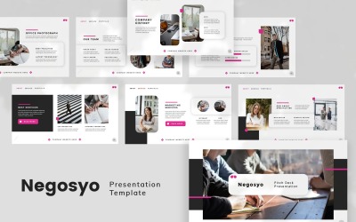 Negosyo – Pitch-Deck-Keynote-Vorlage