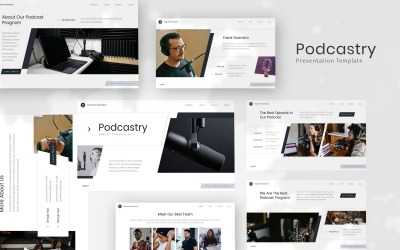 Podcastry – Podcast-Keynote-Vorlage