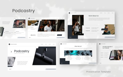 Podcastry — Podcast Powerpoint sablon