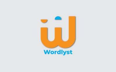 Plantilla de diseño de logotipo de empresa W simple