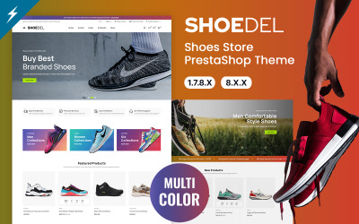 Shoedel – магазин взуття та аксесуарів. Тема PrestaShop