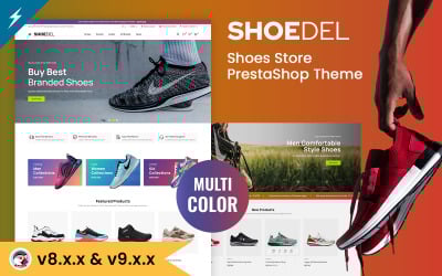 Shoedel - 鞋子和配饰商店 PrestaShop 主题