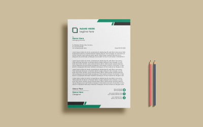 Minimalistisches Geschäftsbriefkopf-Design_180