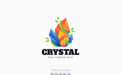 Crystal Logo Template Design