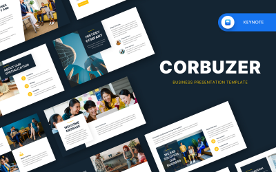 Corbuzer - Modello di nota chiave aziendale