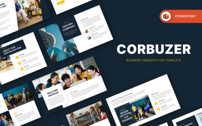 Corbuzer - PowerPoint-mall för företag