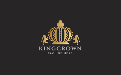 King Crown Pro Logo Şablonları