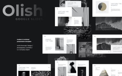OLISH - Elegant &amp;amp; Minimal Google Slides