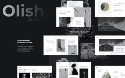 OLISH – мінімальний і елегантний шаблон Keynote