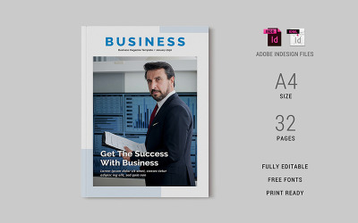 Szablon magazynu biznesowego 07