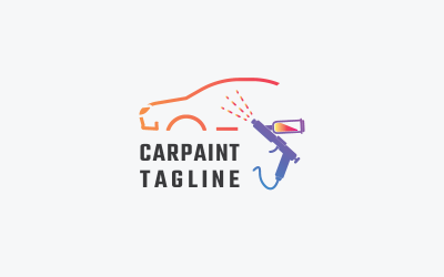 Car Paint Pro Logo Template