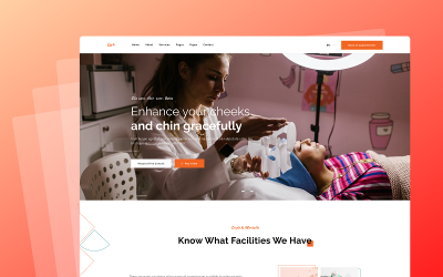 Dr+ - 皮肤科和皮肤护理网站模板