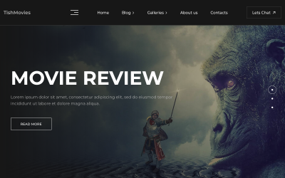 TishMovies — Reżyser filmowy i recenzje filmów Motyw WordPress