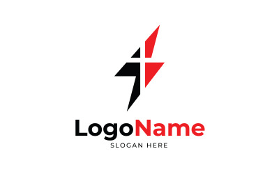 Kilise bakanlıkları için CrossBolt Logo tasarımı