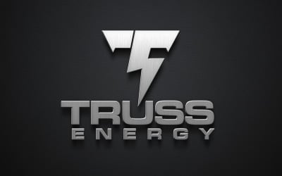 Modello di logo premium Energy T