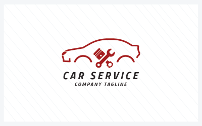 Car Service Pro-Logo-Vorlagen