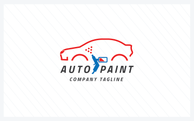 Modelos de logotipo do Auto Paint Pro